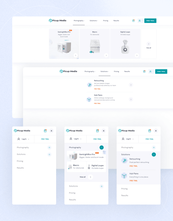 Navigating the user smoothly through the website. 